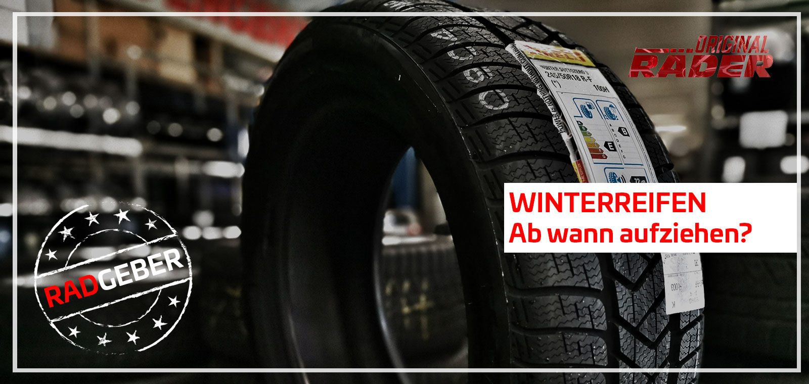Winterräder Ratgeber: Ab wann muss man seine Winterreifen aufziehen? Winterräder Ratgeber: Ab wann muss man seine Winterreifen aufziehen?